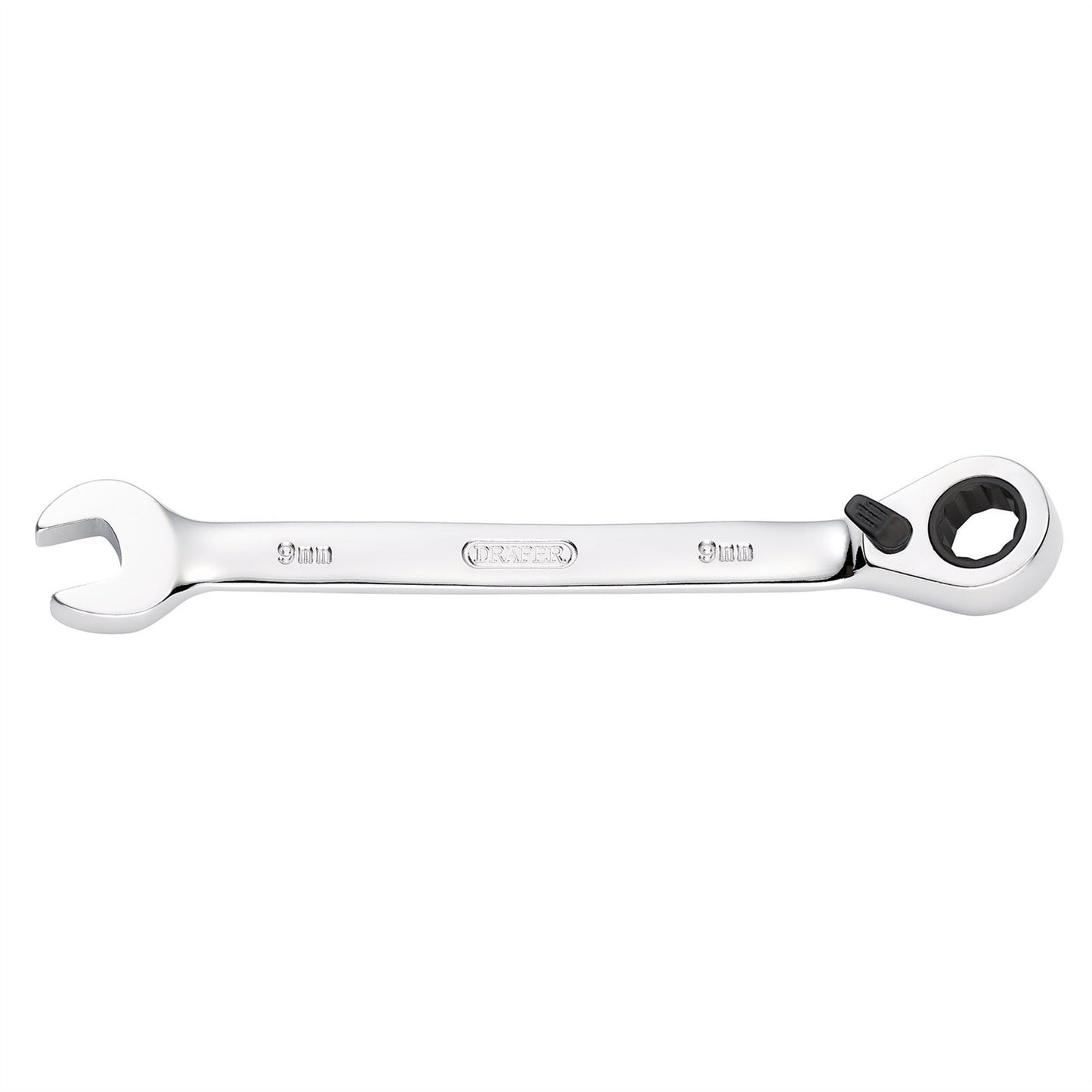 Draper 51968 HI-TORQ® Metric Reversible Ratcheting Combination Spanner 9mm Draper