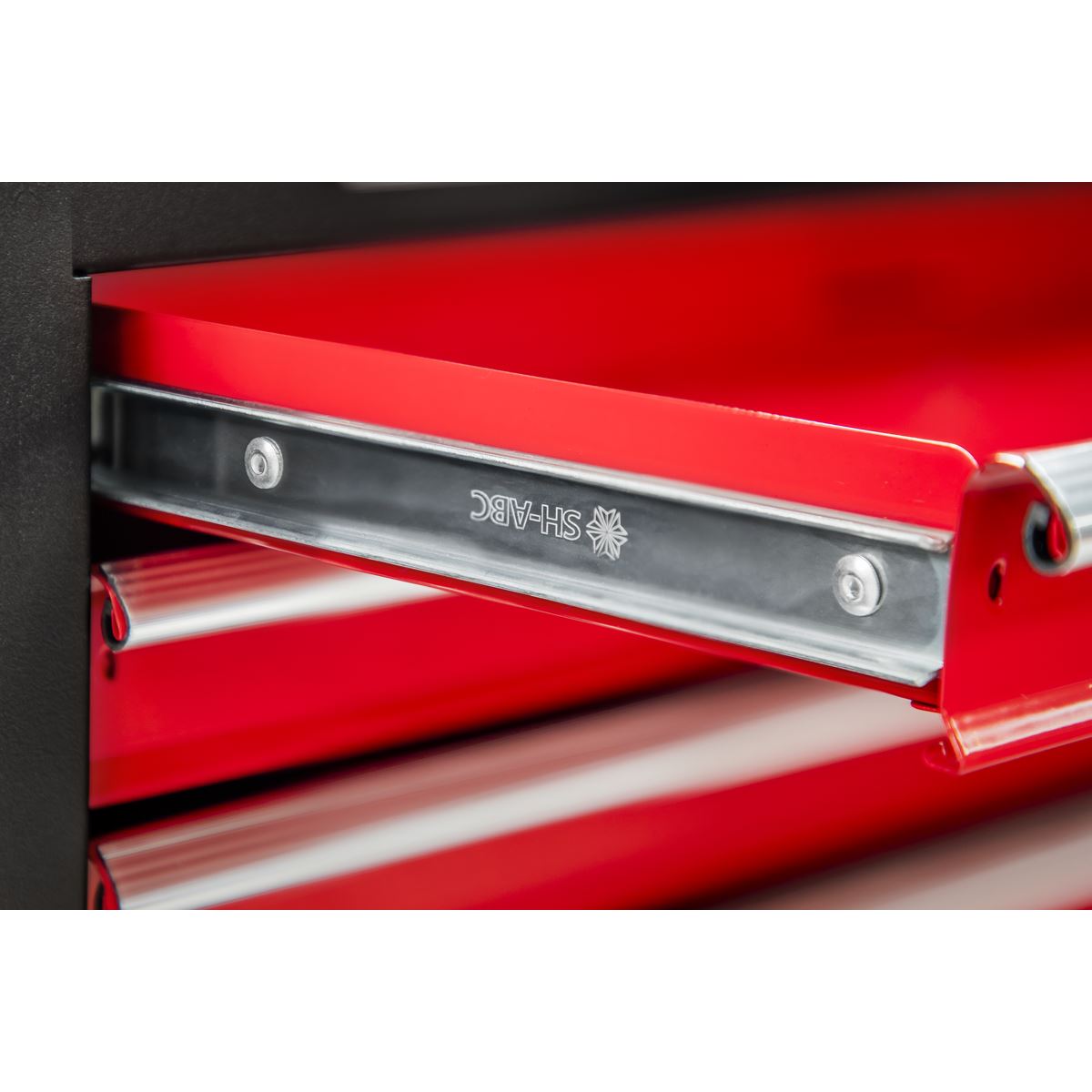 Sealey AP22R Topchest & Rollcab Combination 6 Drawer with Ball-Bearing Slides - Red Sealey