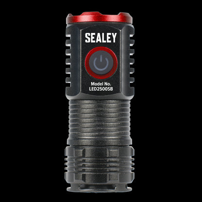 Sealey LED2500SB Super Beam 2500lm Rechargeable SMD LED 24W Pocket Light Sealey