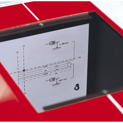 Sealey HBS2001 Workshop Headlamp Beam Setter with 3 Wheels Sealey