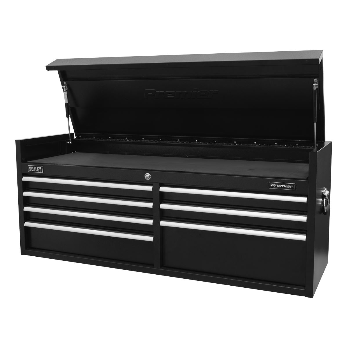 Sealey PTB141507 Topchest 7 Drawer 1415mm Extra-Wide Heavy-Duty Black Sealey
