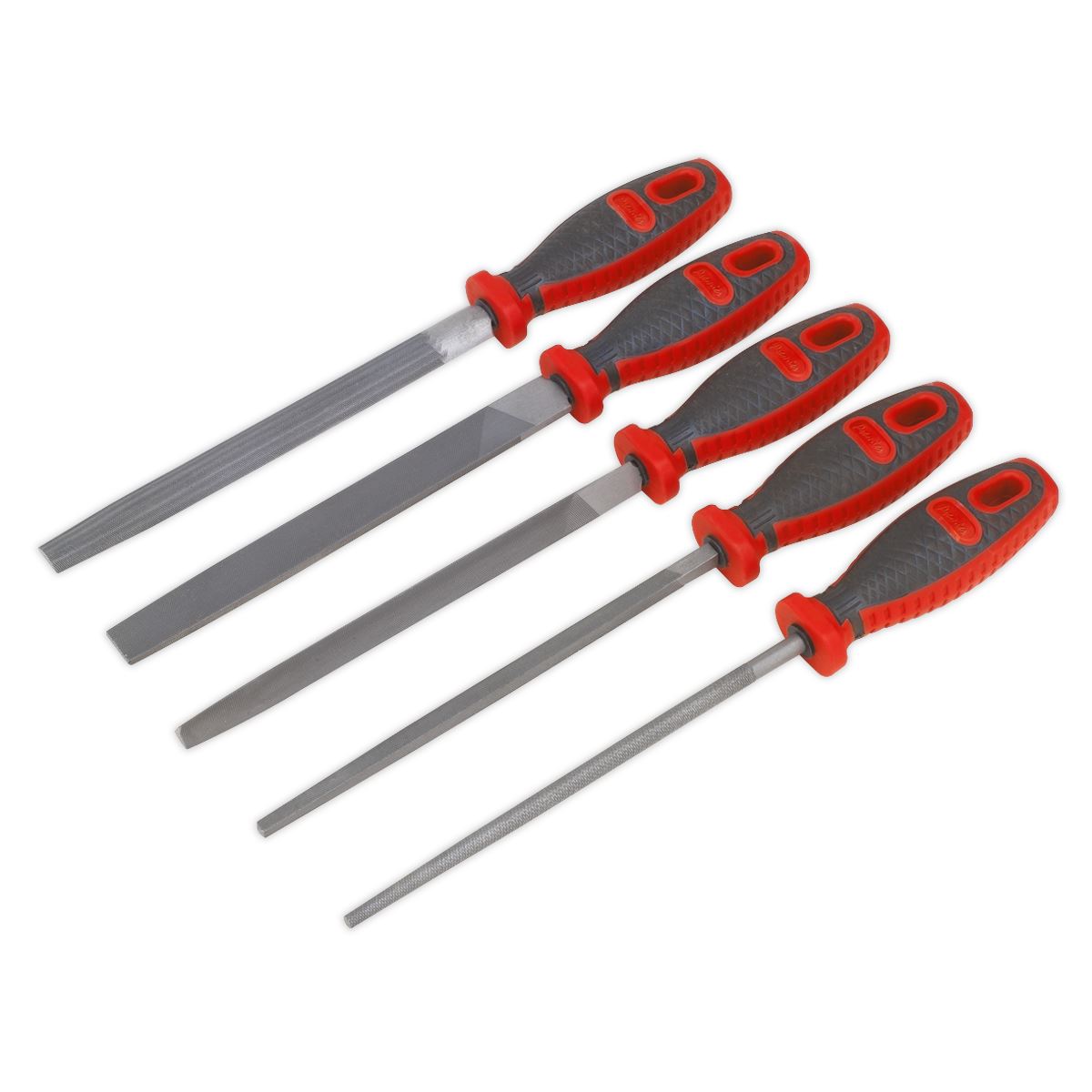 Sealey AK573 Engineer’s File Set 5pc 200mm Sealey