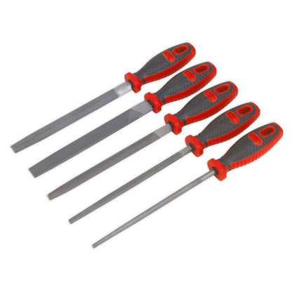 Sealey AK573 Engineer’s File Set 5pc 200mm Sealey