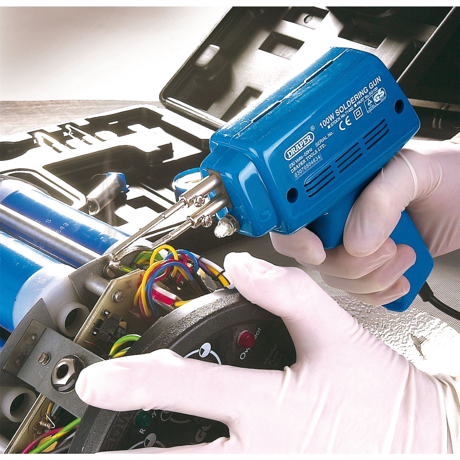 Draper 71420 230V Soldering Gun Kit 100W Draper