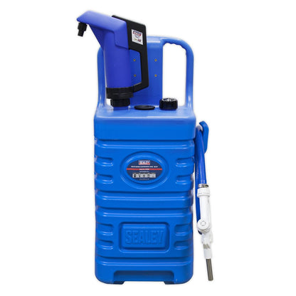 Sealey DT55BCOMBO1 Mobile Dispensing Tank 55L with AdBlue® Pump - Blue Sealey