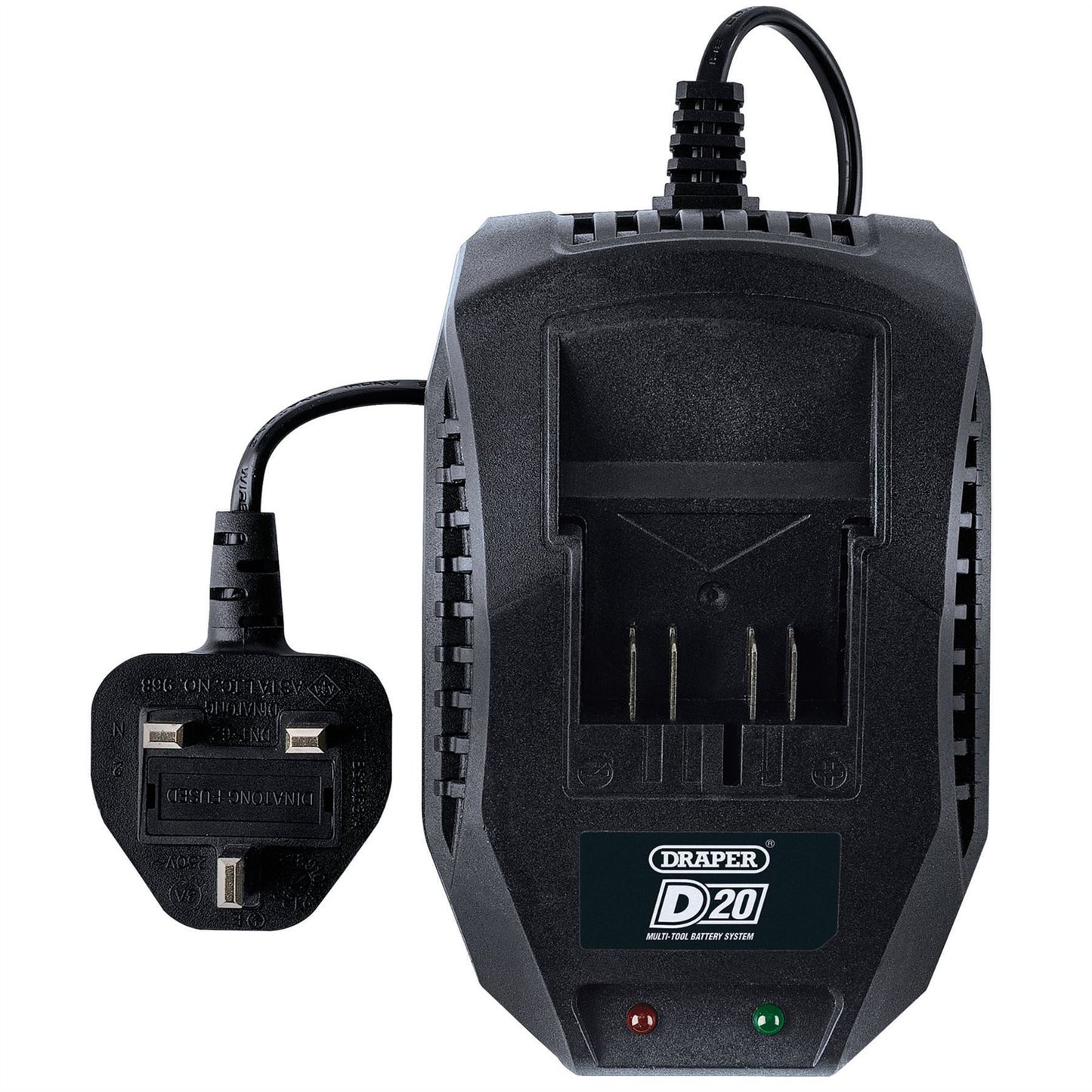 Draper 97914 D20 20V Li-ion Battery Charger 2.4A Draper