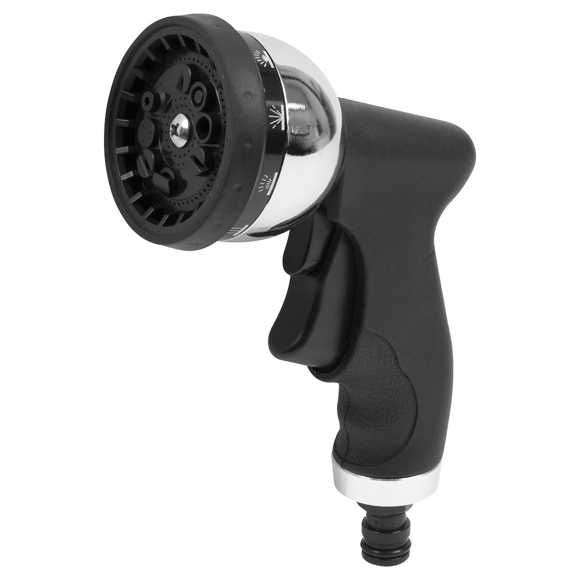 Sealey JS9562 Spray Gun With Soft Grip Handle 10-Pattern Sealey
