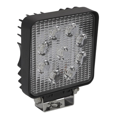 Sealey LED3S Square Worklight with Mounting Bracket 27W SMD LED Sealey