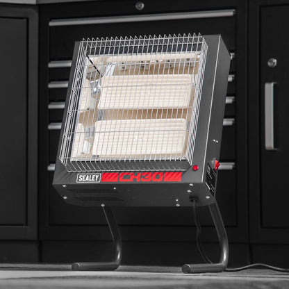 Sealey CH30 Ceramic Heater 1.4/2.8kW 230V Sealey