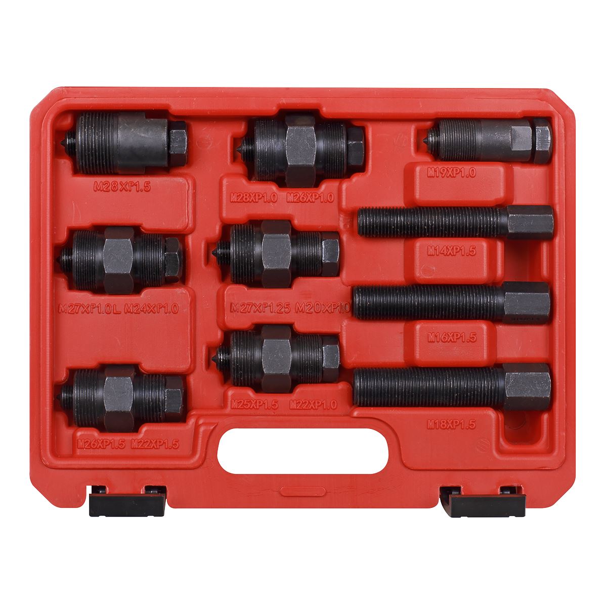 Sealey SMC48 Motorcycle Flywheel Puller Set 10pc Sealey