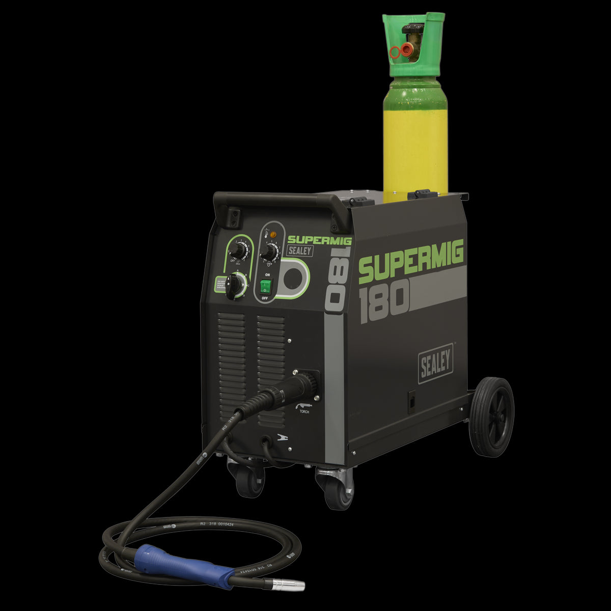 Sealey SUPERMIG180 Professional MIG Welder 180A 230V with Binzel® Euro Torch Sealey