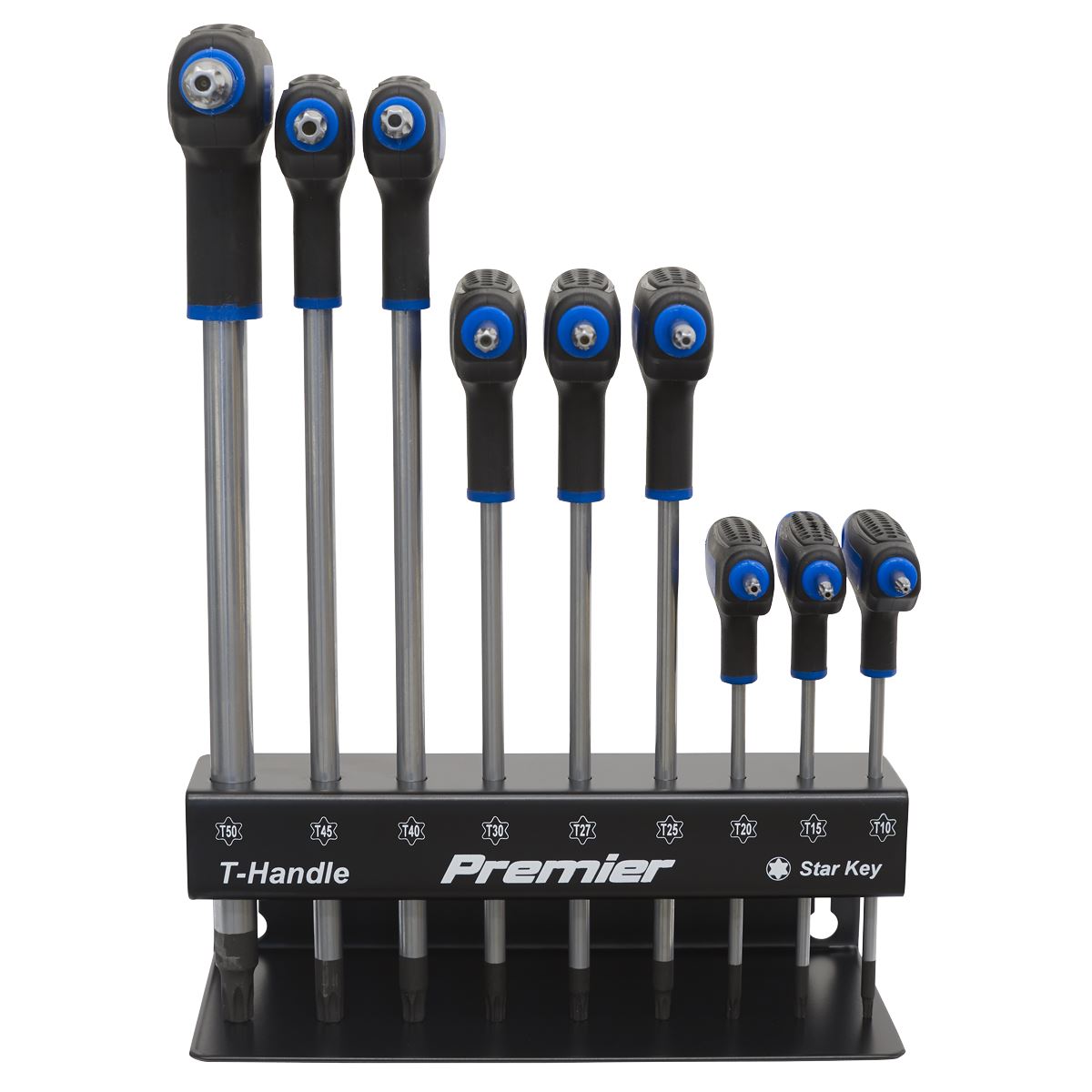 Sealey AK7196 TRX-Star* Key Set 9pc T-Handle Sealey