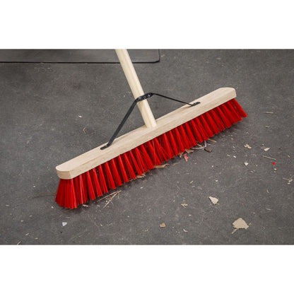 Sealey BM16P PVC Bristle Broom 24"(610mm) Sealey