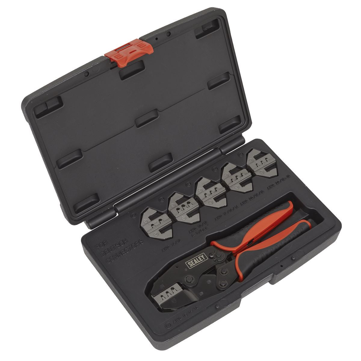 Sealey AK3870 Deutsch Connector Plier Set 7pc Sealey
