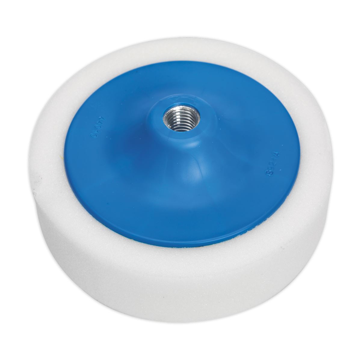 Sealey PTC/CH/5/8-W Buffing & Polishing Foam Head Ø150 x 50mm 5/8"UNC White/Dense Sealey