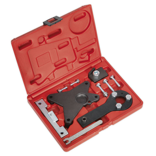 Sealey VSE5061 Petrol Engine Timing Tool Kit - for Alfa Romeo Fiat Ford Lancia 1.2/1.4 8v - Belt Drive Sealey