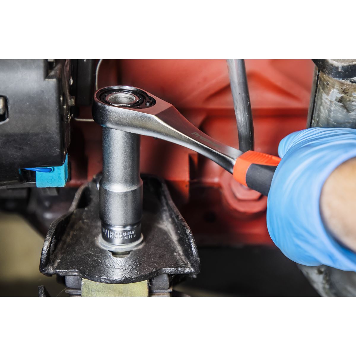 Sealey AK6926 Socket Set 14pc Go-Through Low Profile WallDrive® Metric Sealey