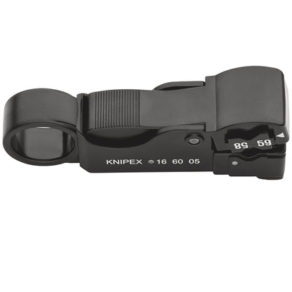 Knipex 64953 16 60 05SB Adjustable Co-Axial Stripping Tool 105mm Knipex