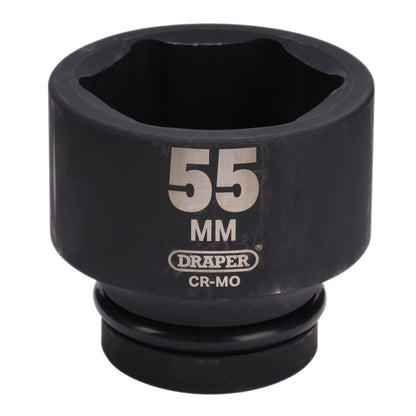 Draper 05126 Hi-TORQ® Impact Socket 1" Sq. Dr. 55mm Draper
