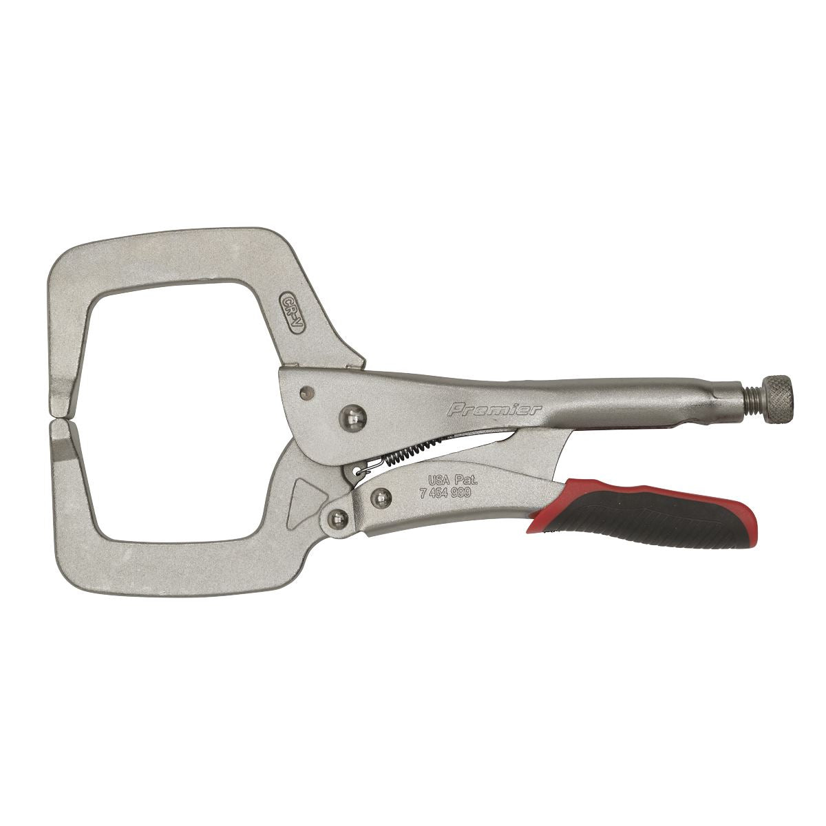 Sealey AK6874 Locking C-Clamp 280mm 0-90mm Capacity Sealey