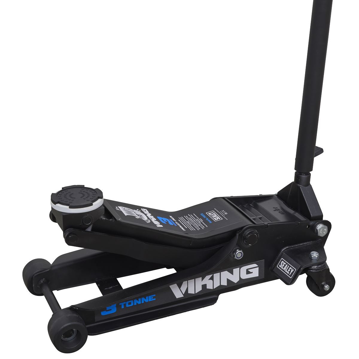Sealey 3100TB Viking Low Profile Professional Trolley Jack with Rocket Lift 3 Tonne Sealey