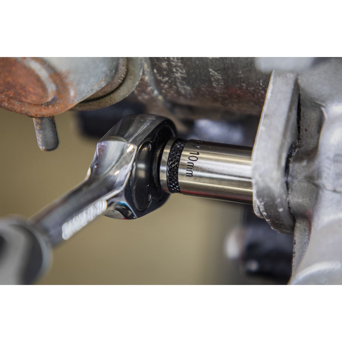 Sealey AK7990 Socket Set 13pc 1/4"Sq Drive Metric - Premier Black Sealey