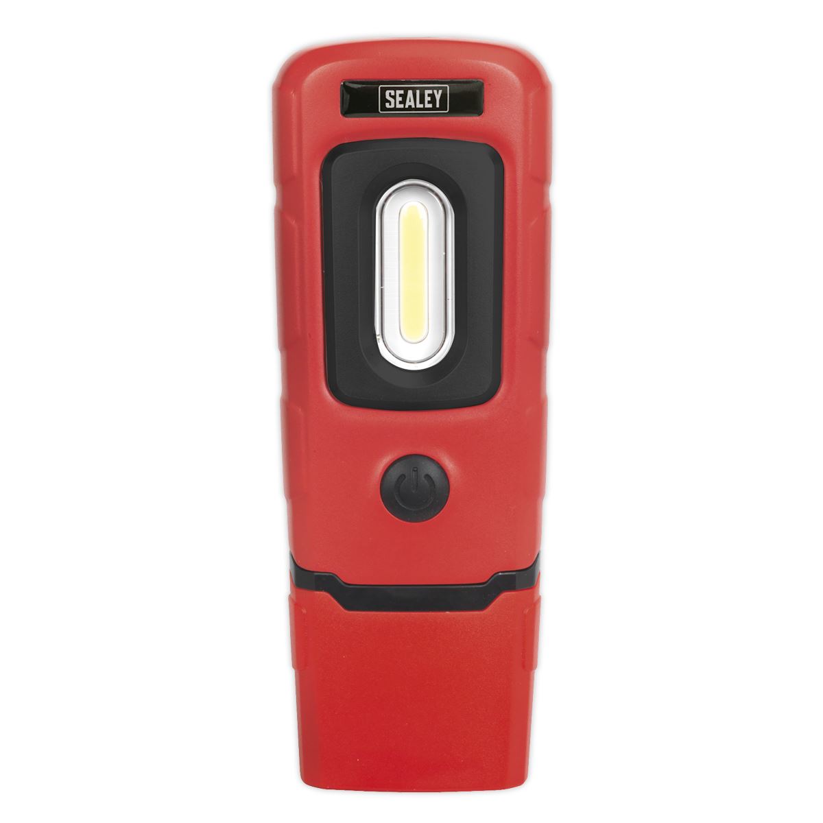 Sealey LED3601R Rechargeable 360° Inspection Light 3W COB & 1W SMD LED Red Lithium-Polymer Sealey