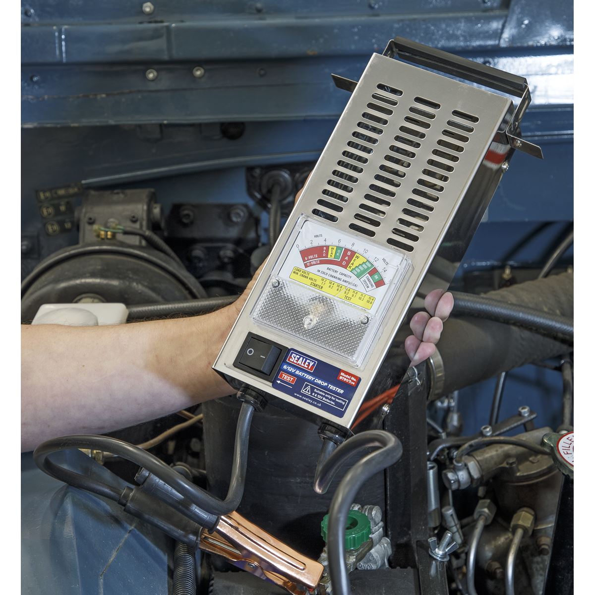 Sealey BT91/7 Battery Drop Tester 6/12V Sealey