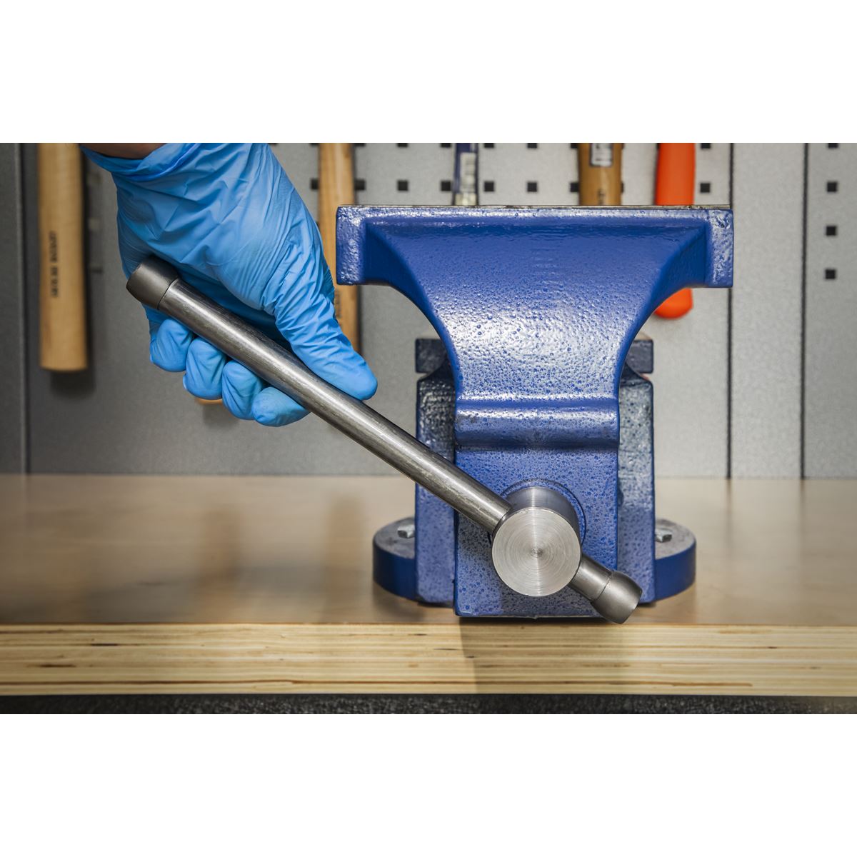 Sealey CV200XT Vice 200mm Fixed Base Professional Heavy-Duty Sealey