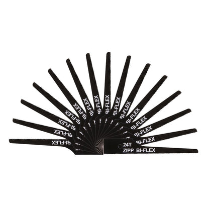 Sealey SA345/B2415 74mm Air Saw Blade 24tpi - Pack of 15 Sealey