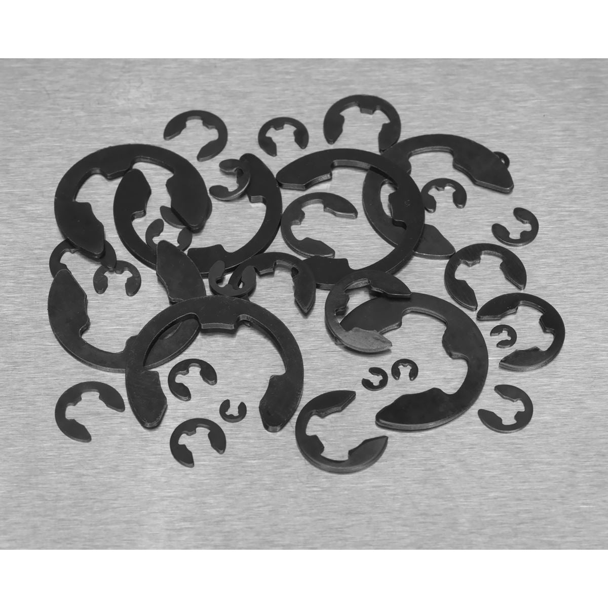 Sealey AB012ER E-Clip Retainer Assortment 800pc Metric Sealey