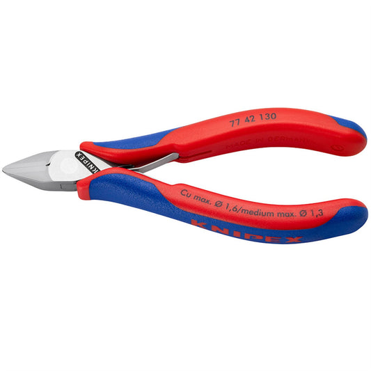 Knipex 27729 77 42 130 Electronics Diagonal Cutter 130mm Knipex
