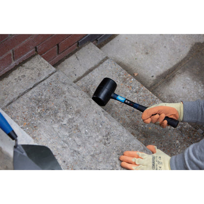 Draper 08017 Rubber Mallet with Fibreglass Shaft 450g/16oz Draper