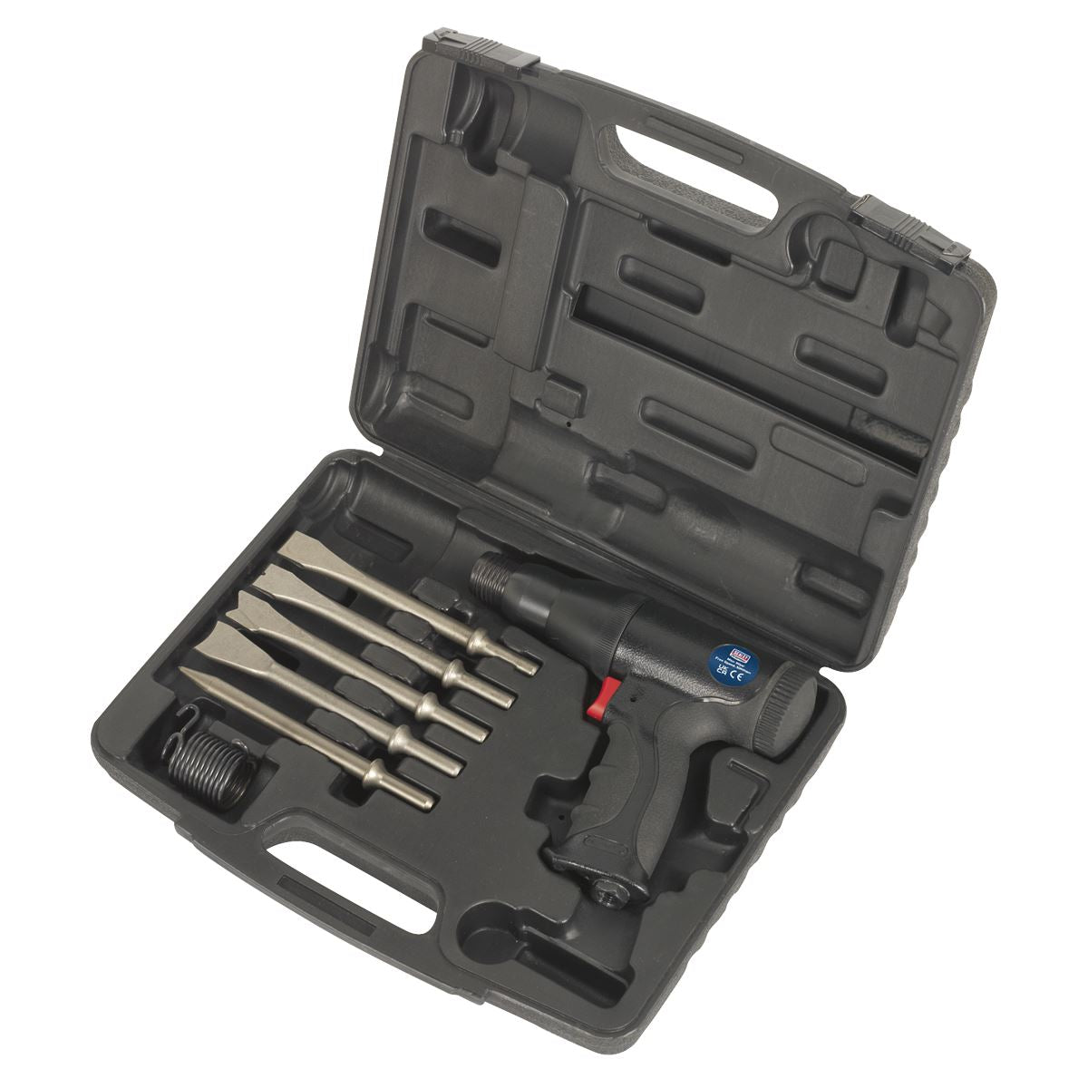 Sealey SA614 Air Hammer Kit Composite Premier - Long Stroke Sealey