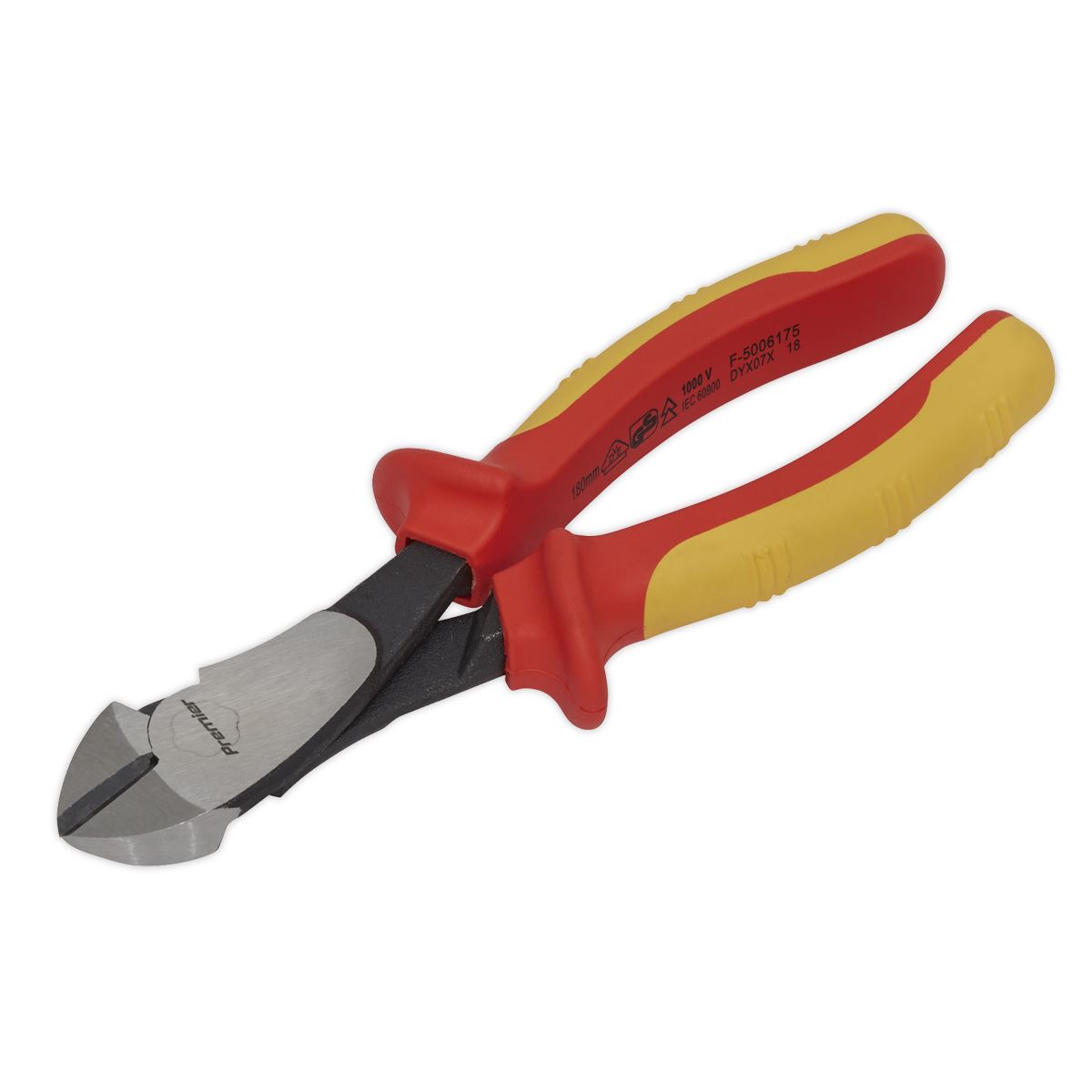 Sealey AK83459 Side Cutters Heavy-Duty 180mm VDE Approved Sealey