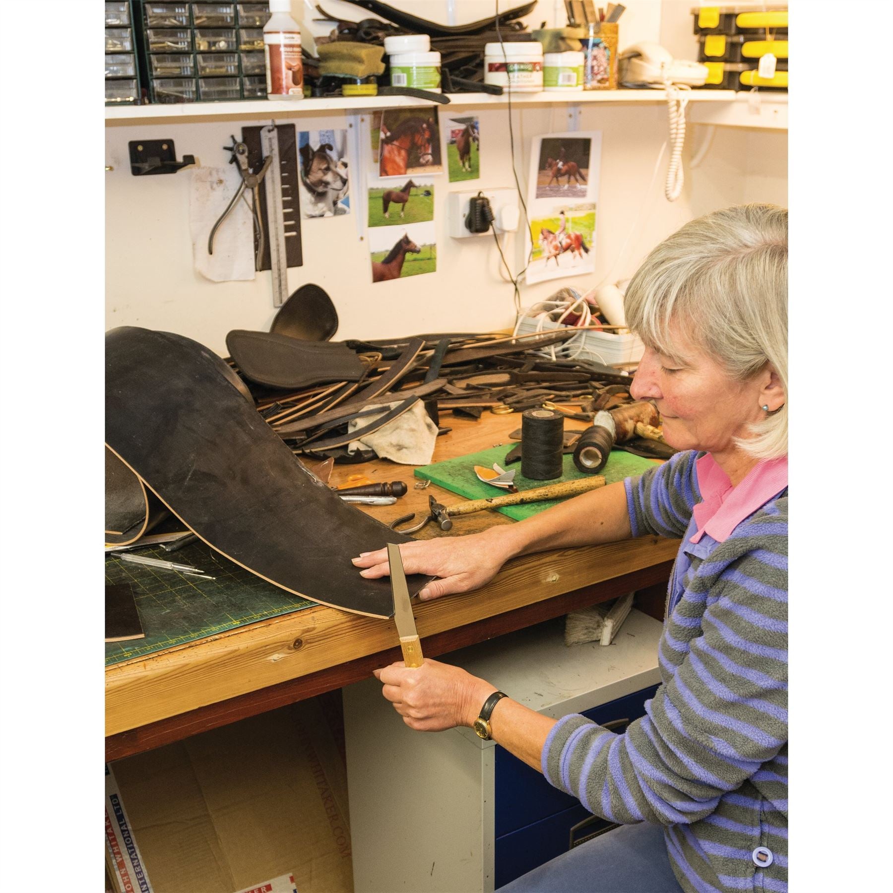 Draper 80201 Shoe or Leather Knife 115mm Draper