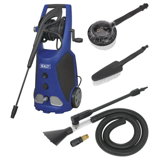 Sealey PW3500COMBO Professional Pressure Washer 140bar with Accessories Sealey