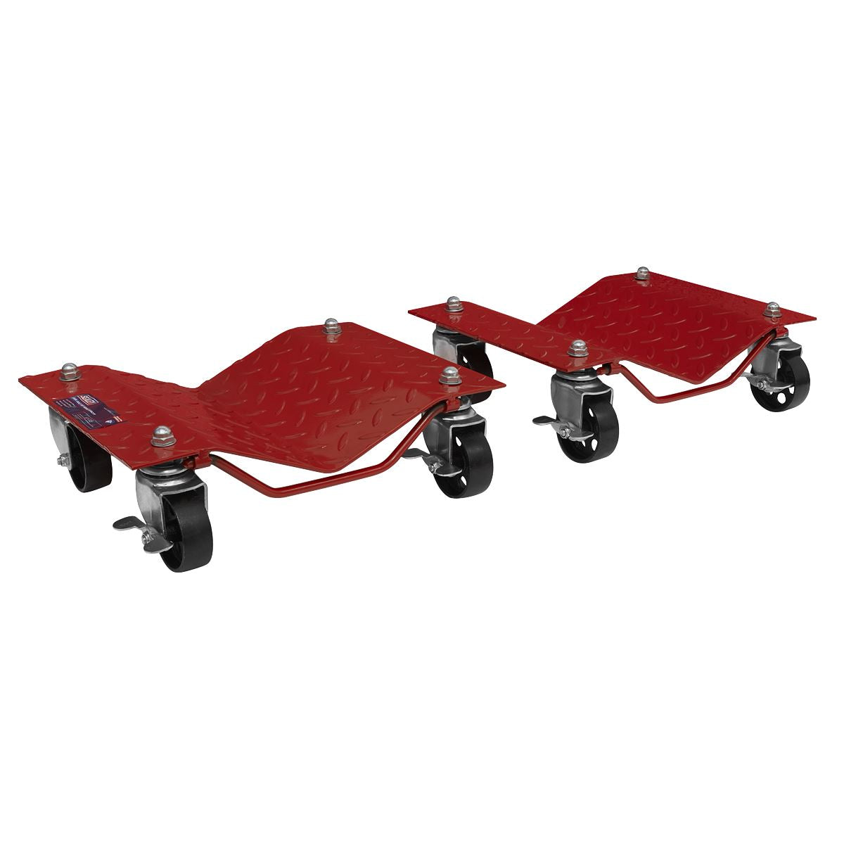 Sealey WS681 Wheel Dolly Set 680kg Capacity Sealey