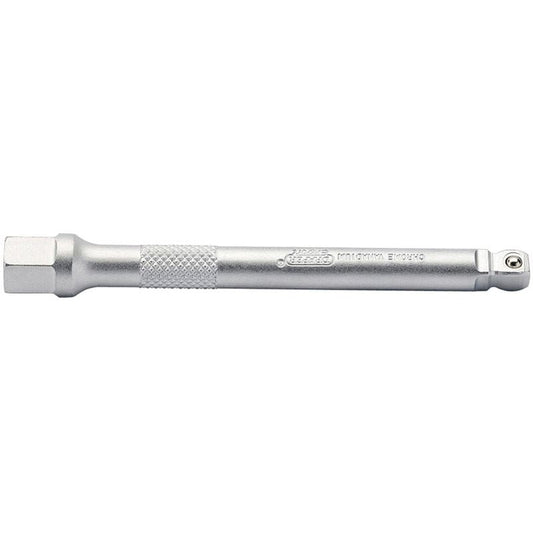 Draper 09918 Expert Satin Chrome Plated Extension Bar 1/4" Sq. Dr. 100mm Draper