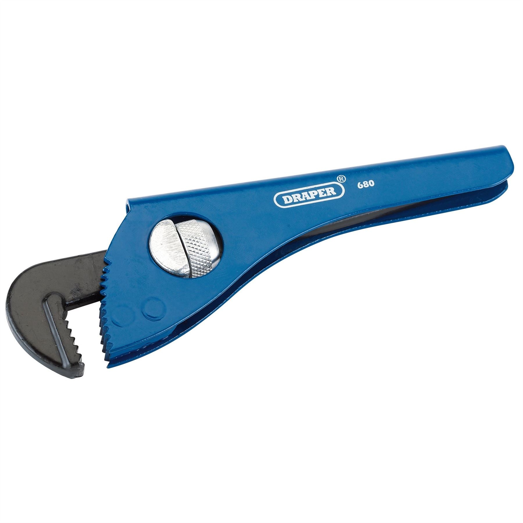 Draper 90012 Adjustable Pipe Wrench 175mm 40mm Draper