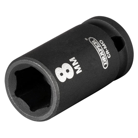 Draper 05012 Expert HI-TORQ® 6 Point Impact Socket 1/4" Sq. Dr. 8mm Draper