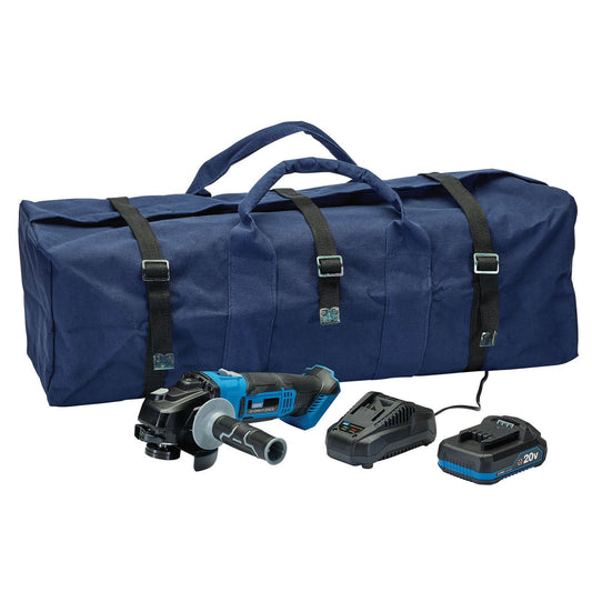 Draper 93668 Storm Force® 20V Cordless Angle Grinder Kit 115mm Draper