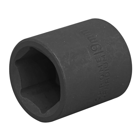 Sealey IS3819 Impact Socket 19mm 3/8"Sq Drive Sealey
