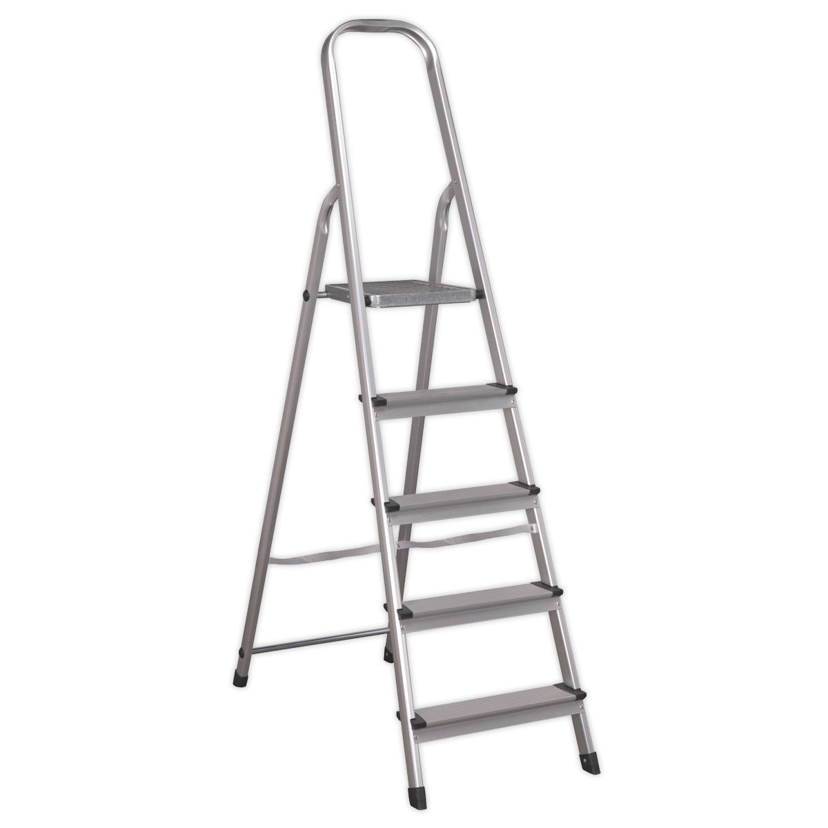 Sealey ASL5 Aluminium Step Ladder 5-Tread EN 131 Sealey