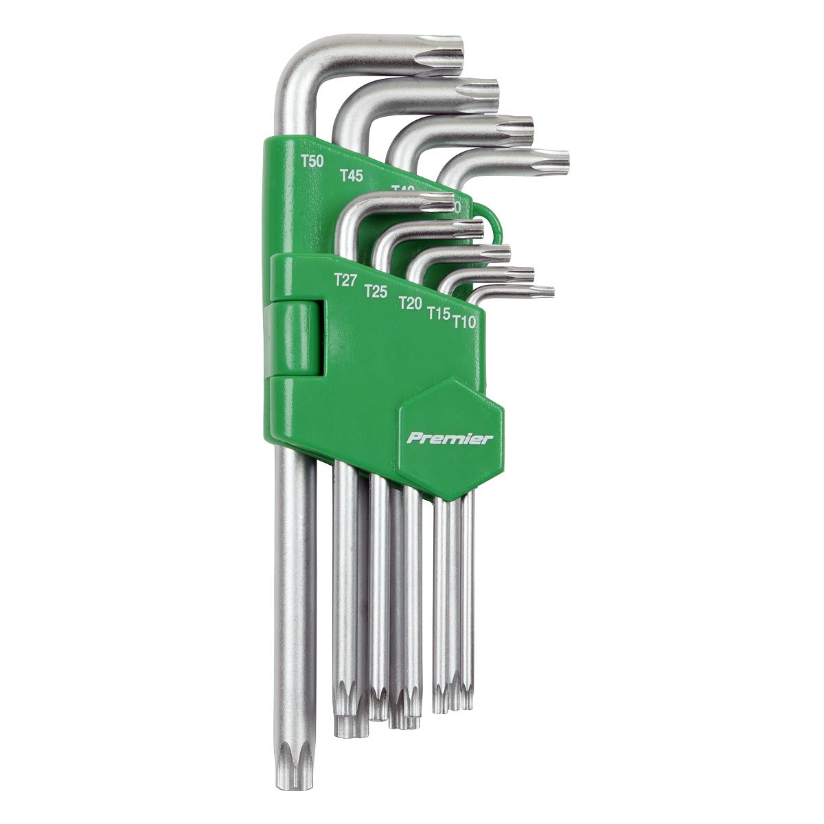 Sealey AK7162 Security TRX-Star* Key Set 9pc Long Sealey