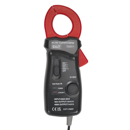 Sealey TA311 Current Clamp 40A/400A AC/DC - Ø28mm Sealey