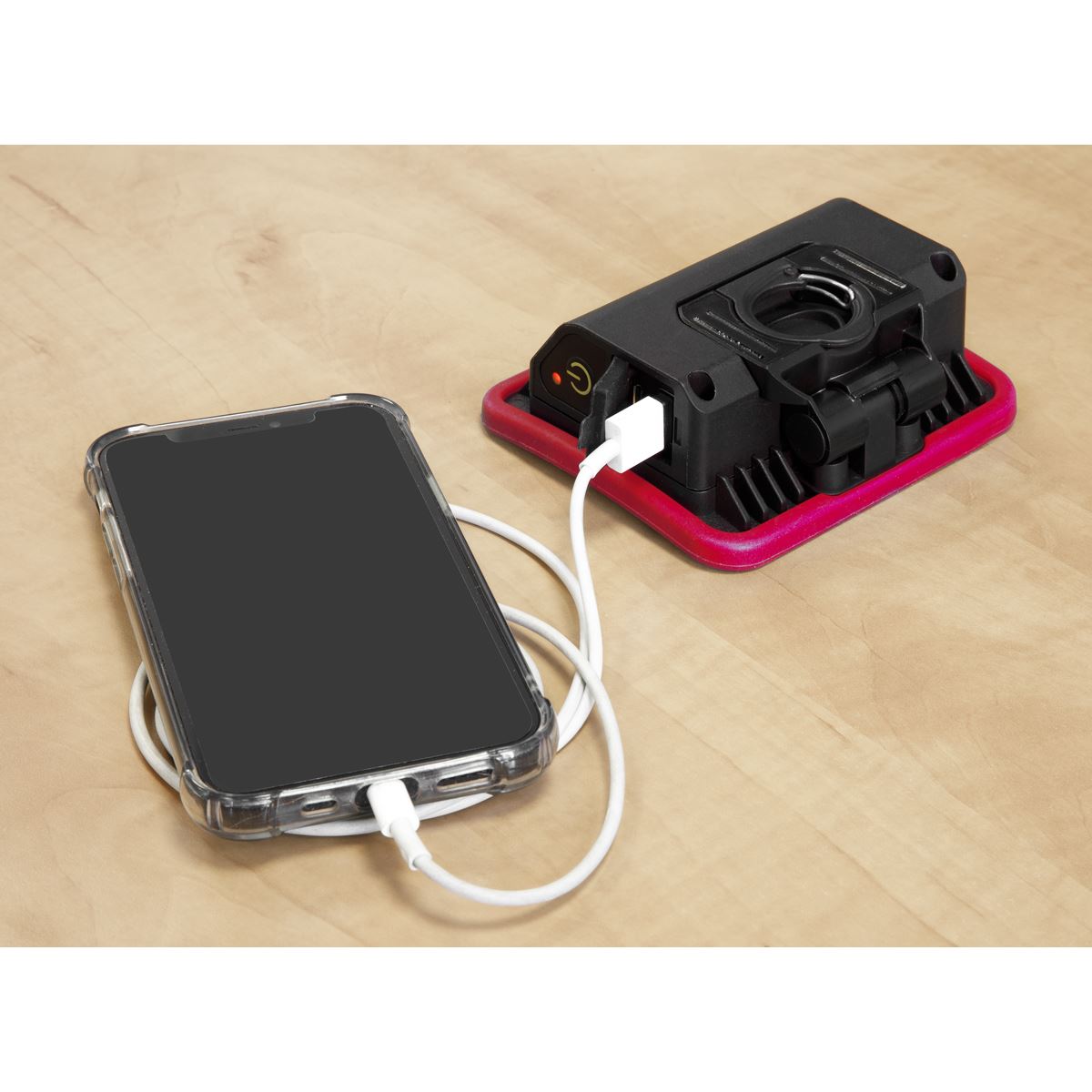 Sealey LED1000PB Rechargeable Pocket Floodlight with Power Bank 10W COB LED Sealey