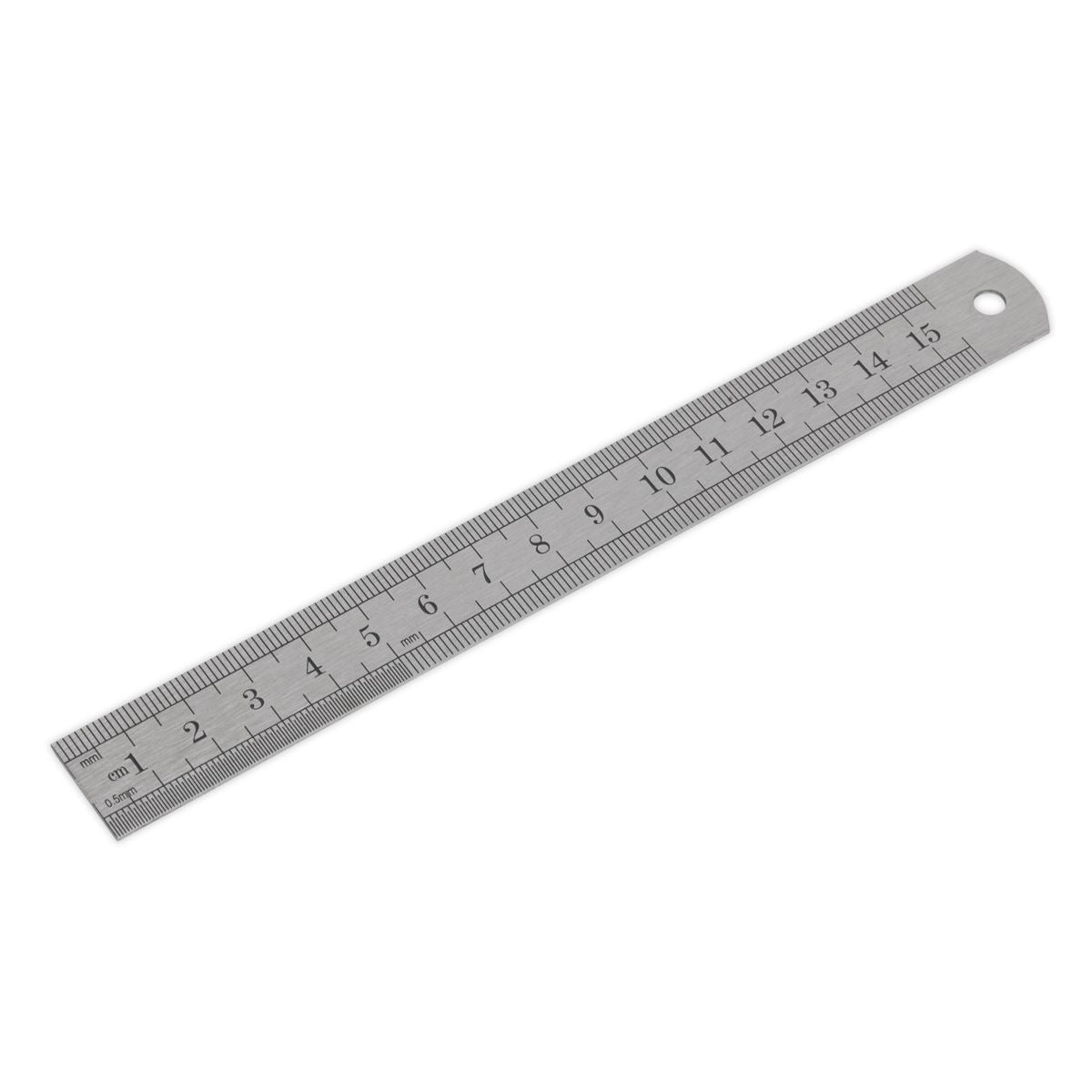 Sealey AK9640 Stainless Steel Rule 6" (150mm) Sealey