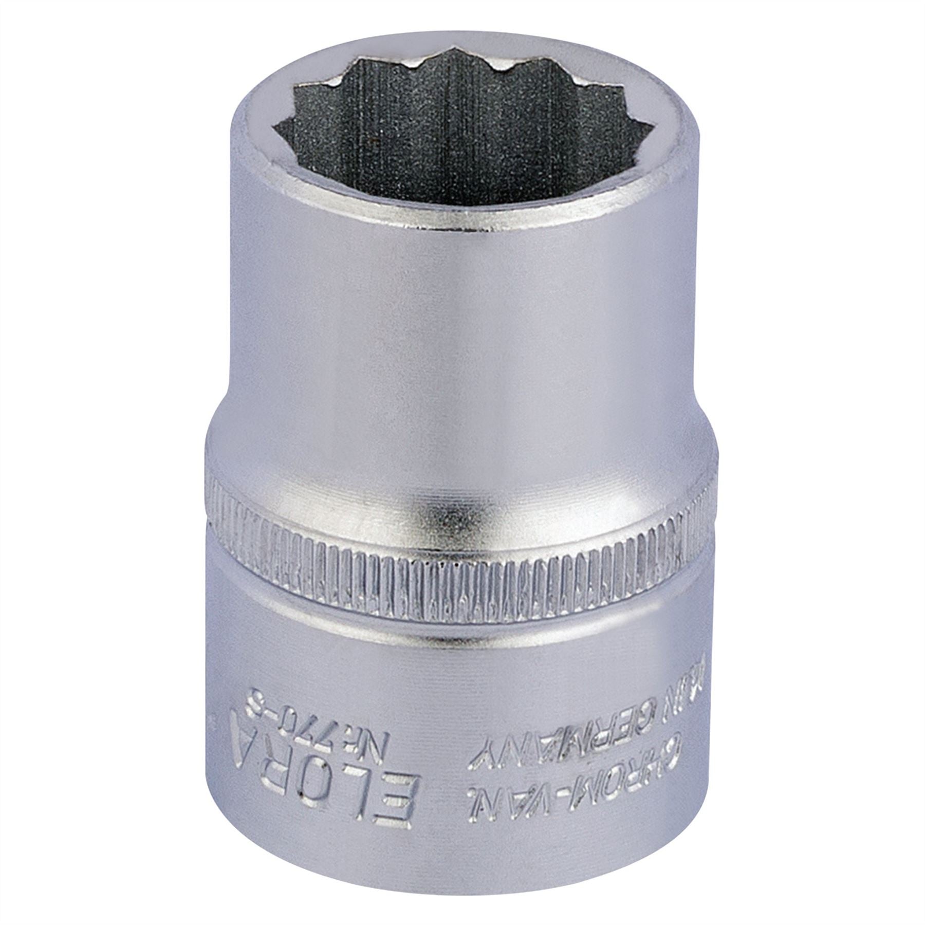 Elora 00450 Bi-Hexagon Socket 7/8" 3/4" Sq. Dr. Elora