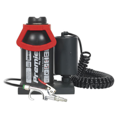 Sealey AM20 Premier Manual/Air Hydraulic Bottle Jack 20 Tonne Sealey